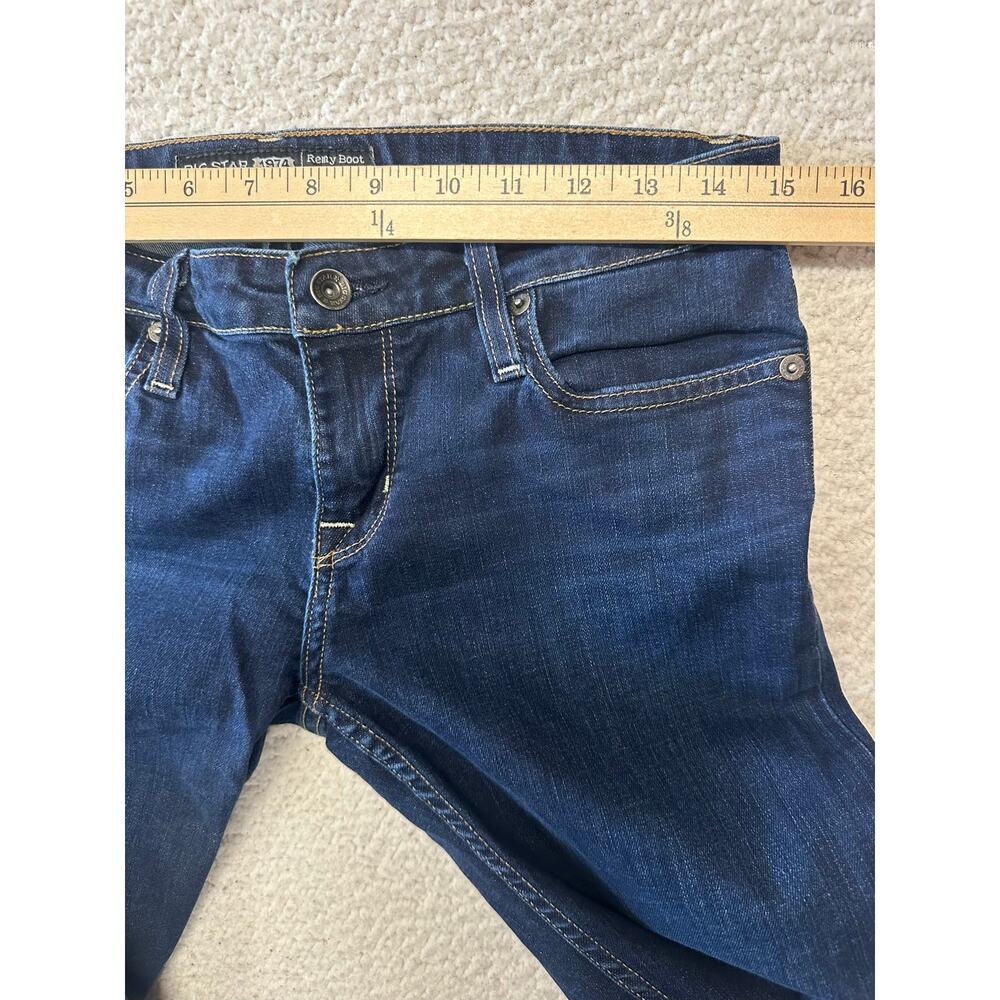 Big Star Womens Low Rise Remy Boot Jeans Size 28 - Picture 4 of 13